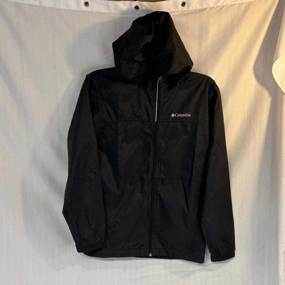Columbia Kid’s Black windbreaker size large